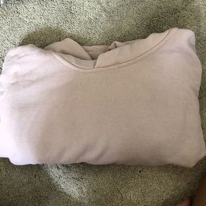 cropped brandy hoodie